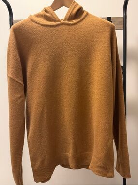 REISS - Macho Long Sleeve Merino Wool Hoodie